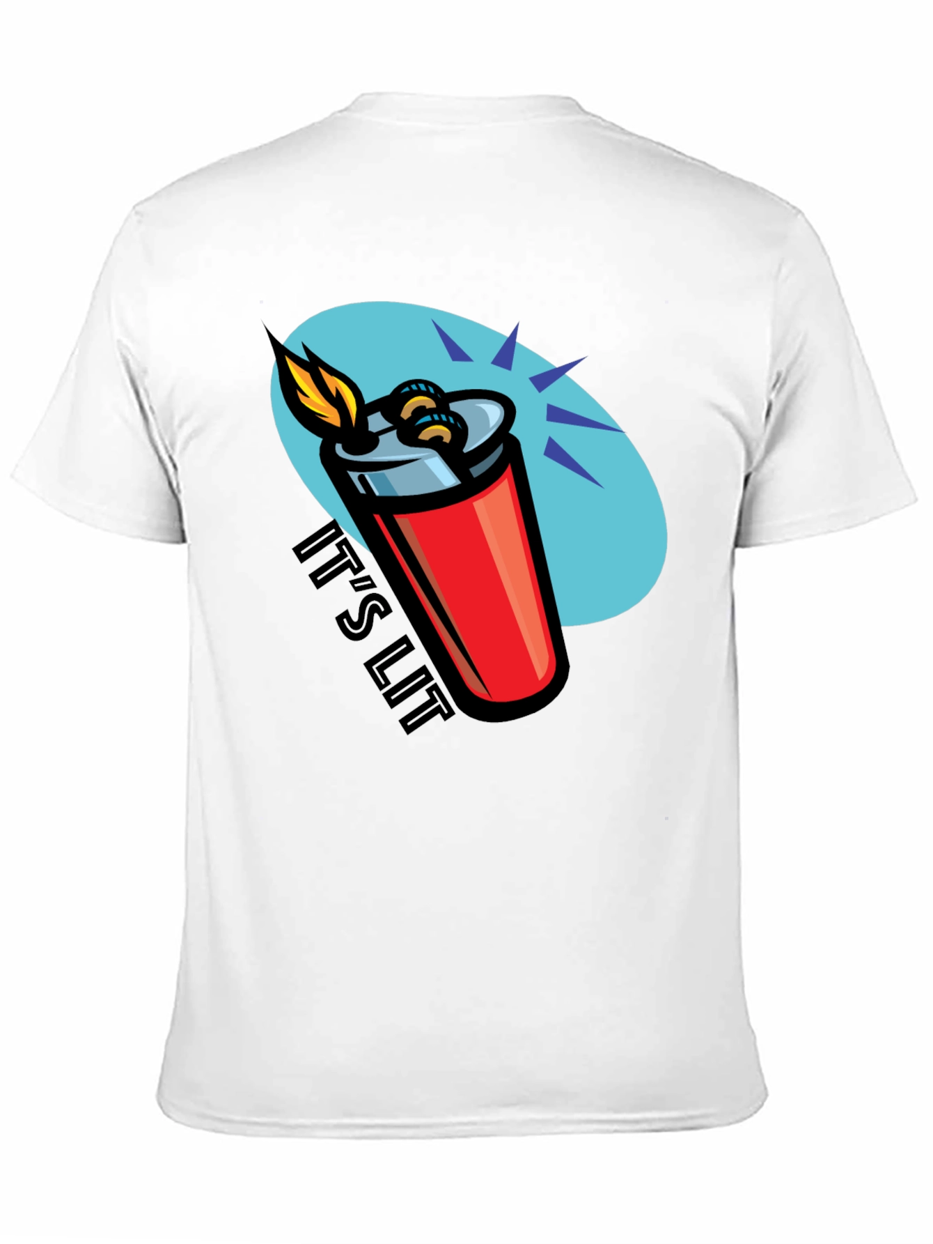 Its Lit T-Shirt - Novelty Graphic Tee
