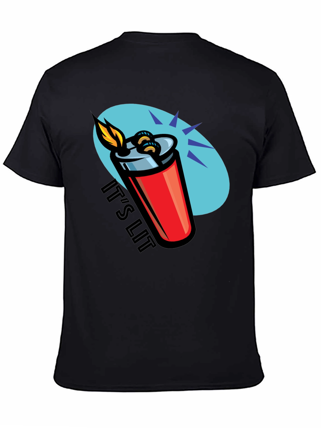 Its Lit T-Shirt - Novelty Graphic Tee