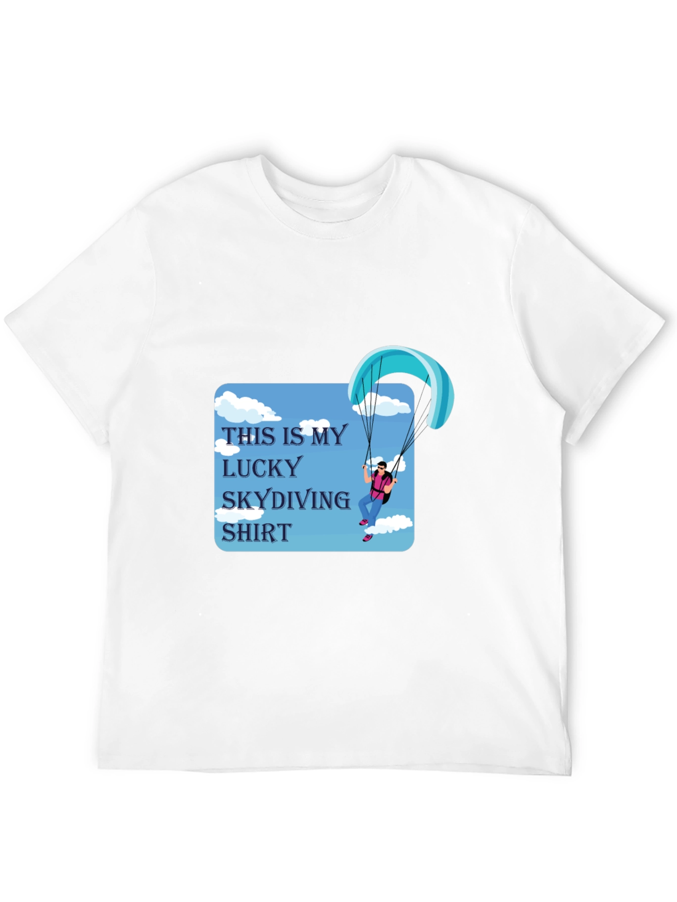 Lucky Skydiving Shirt - Soft Cotton Tee