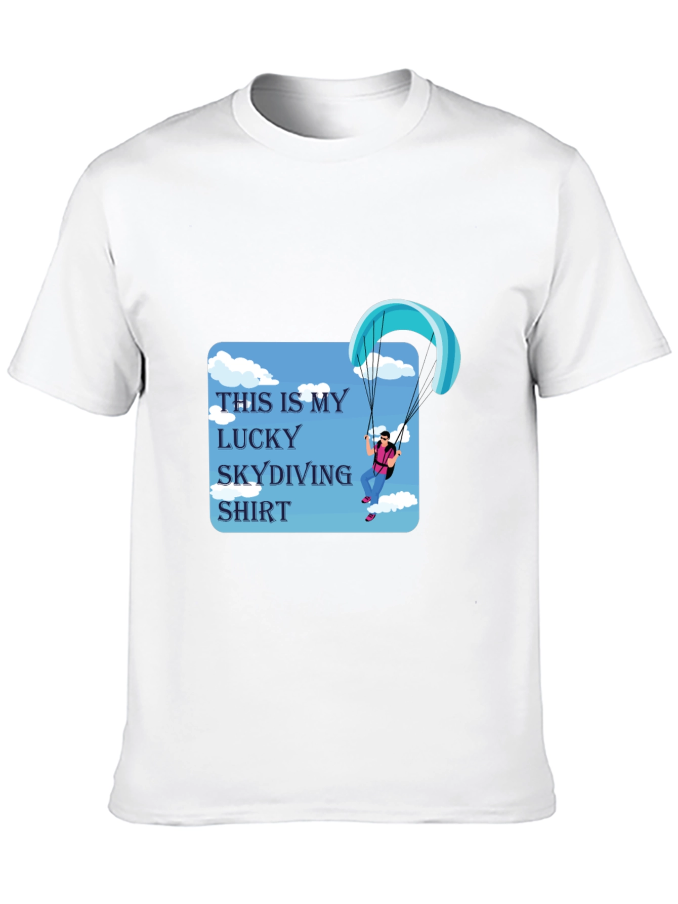 Lucky Skydiving Shirt - Soft Cotton Tee