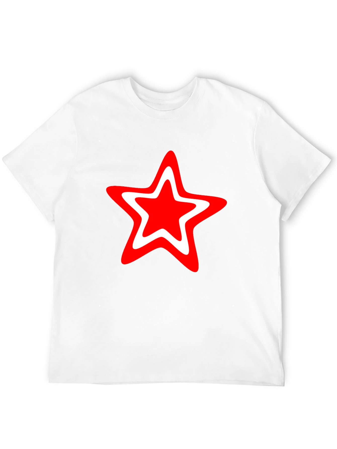 Red Star Graphic Black T-Shirt