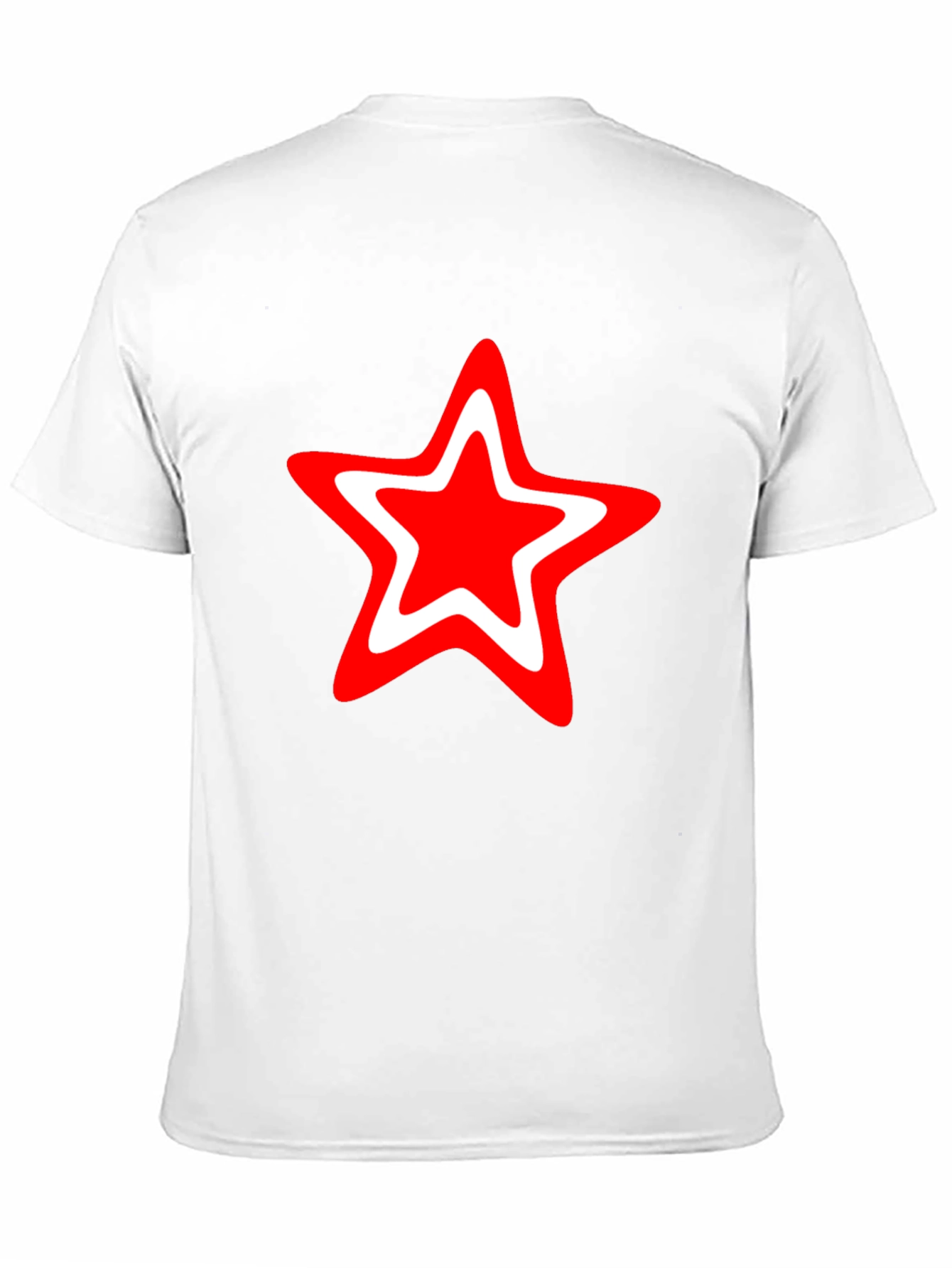 Red Star Graphic Black T-Shirt