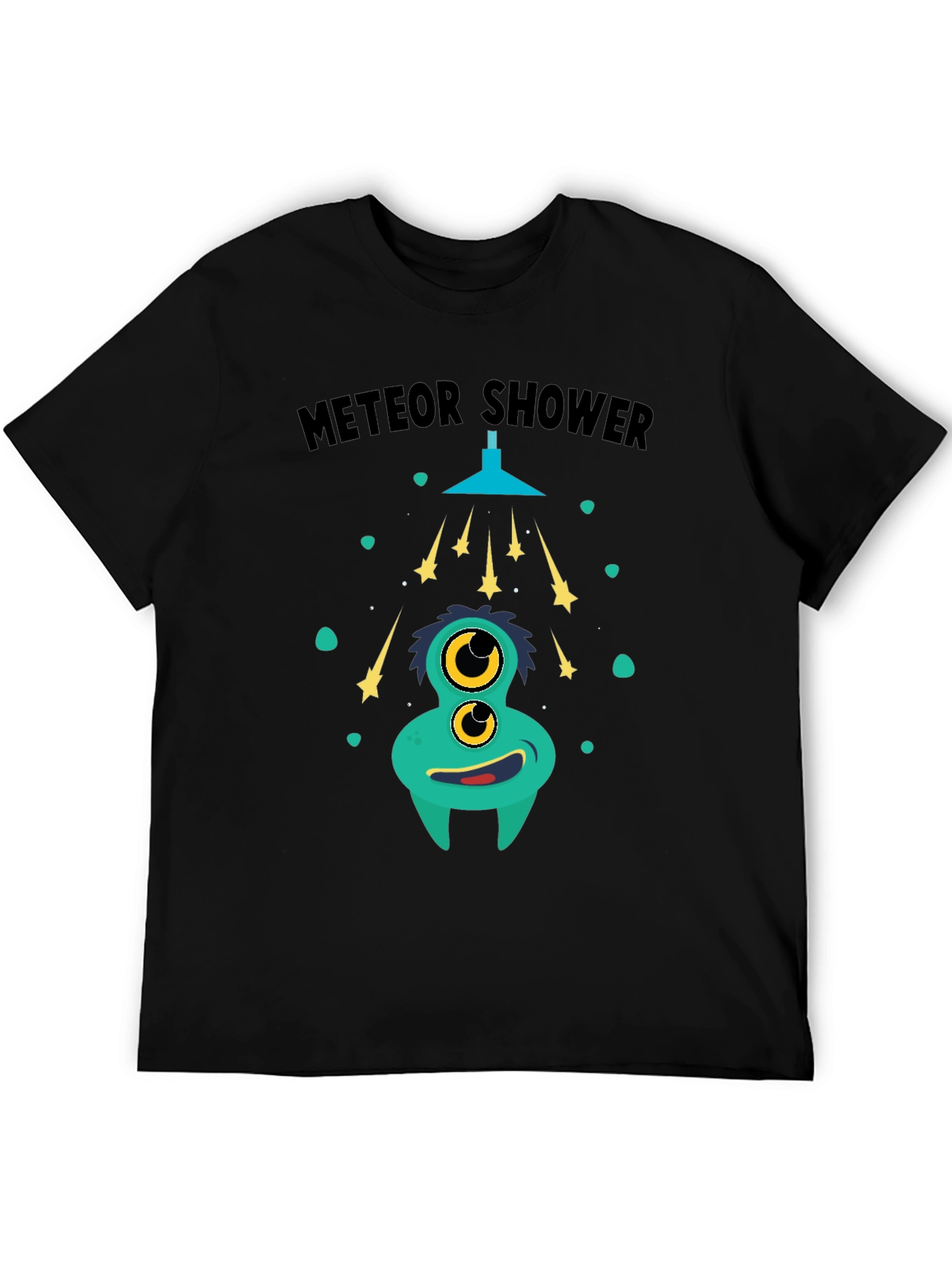 Meteor Shower Monster Graphic T-Shirt