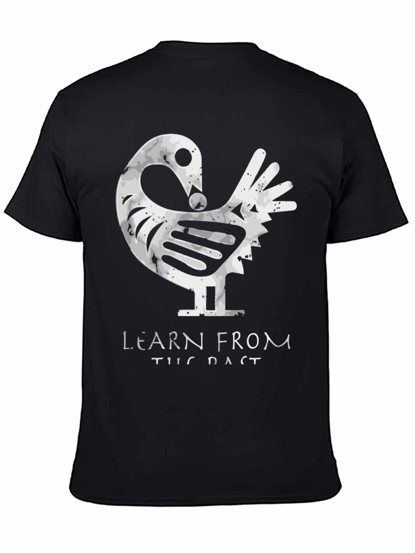 Adinkra Inspired T-Shirt - Learn From The Past
