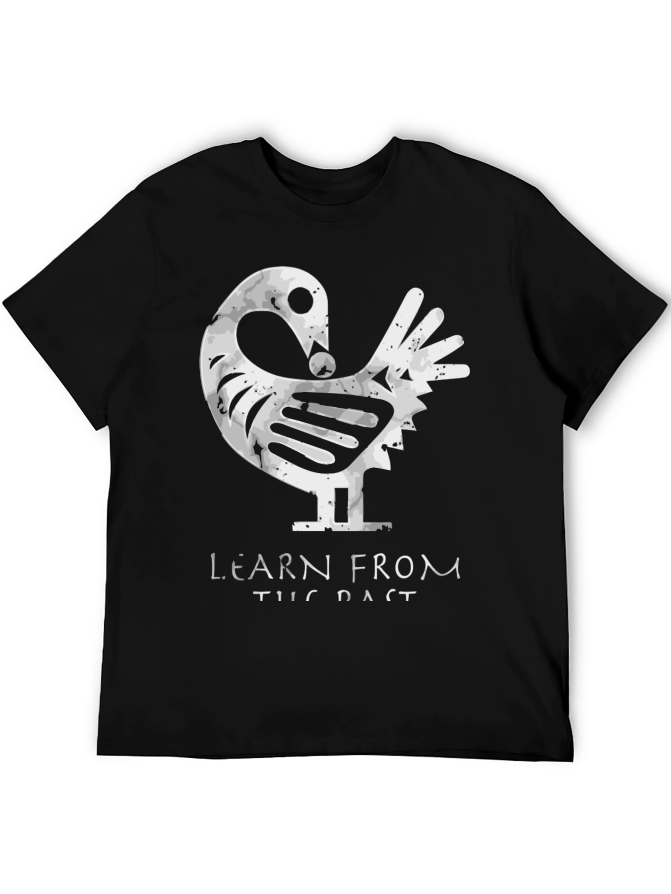 Adinkra Inspired T-Shirt - Learn From The Past