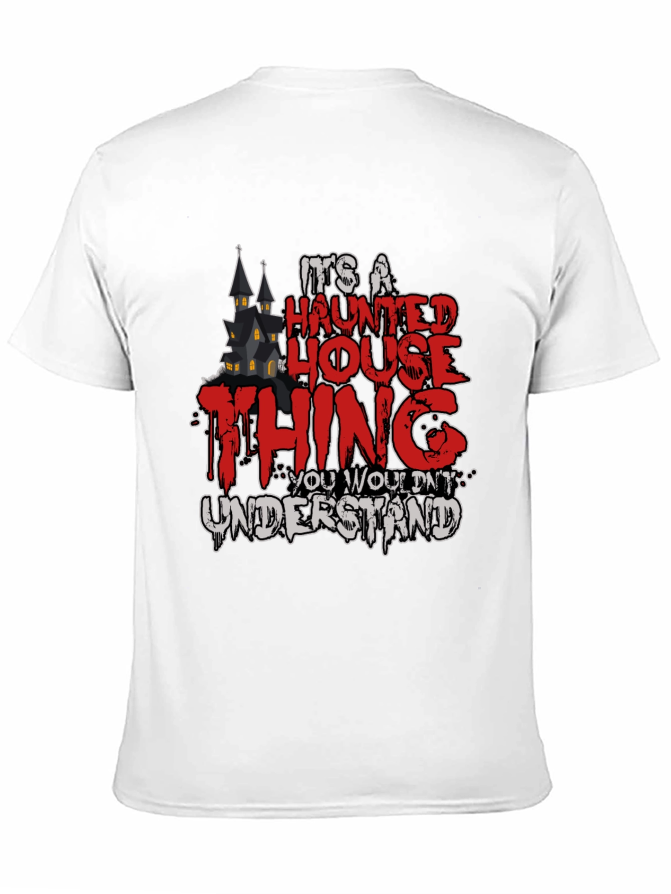 Haunted House Thing Graphic Tee