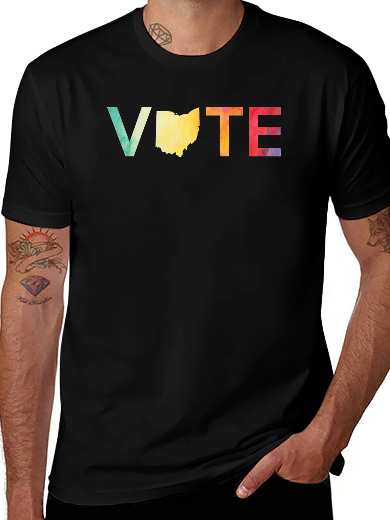 Ohio Vote Graphic T-Shirt