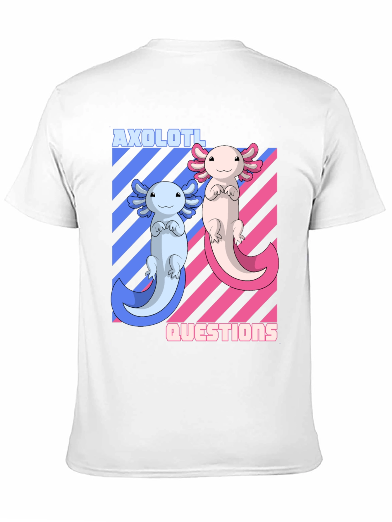 Axolotl Questions T-Shirt - Unisex Crew Neck