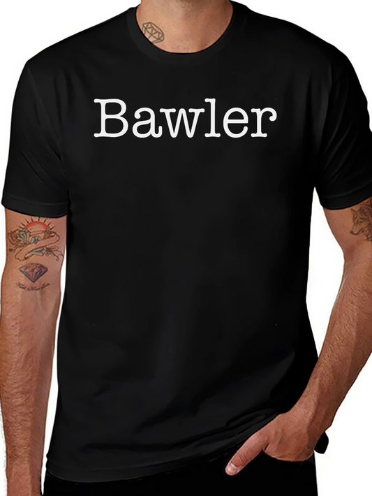Bawler Graphic T-Shirt - Classic Black Tee