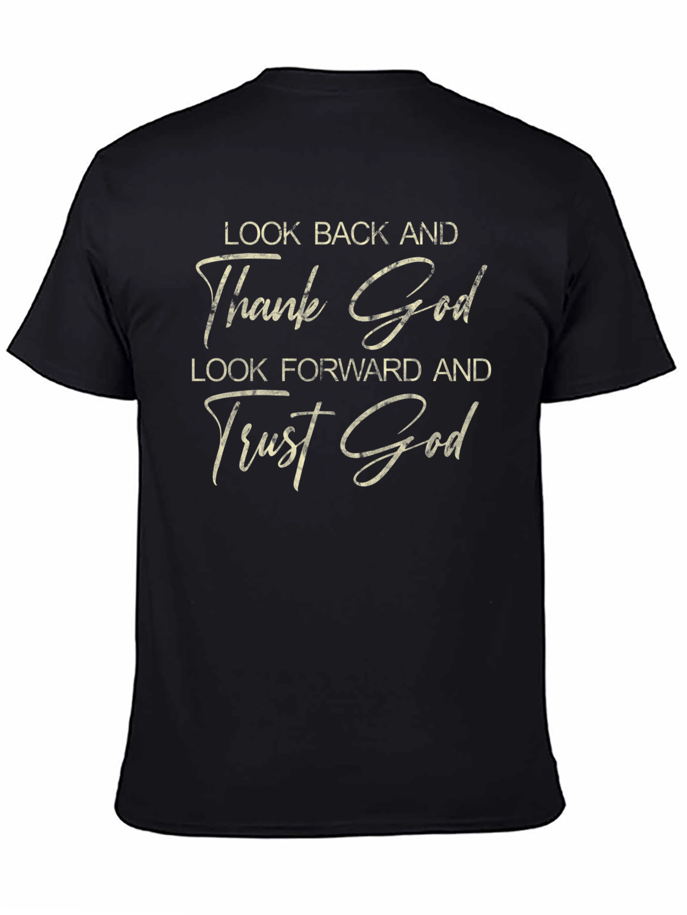 Faith-Based Graphic Tee: Thank & Trust God