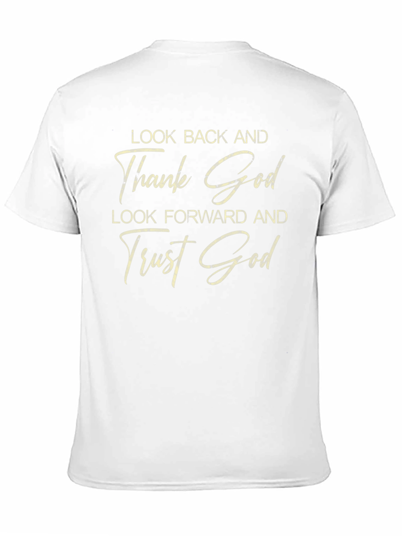 Faith-Based Graphic Tee: Thank & Trust God