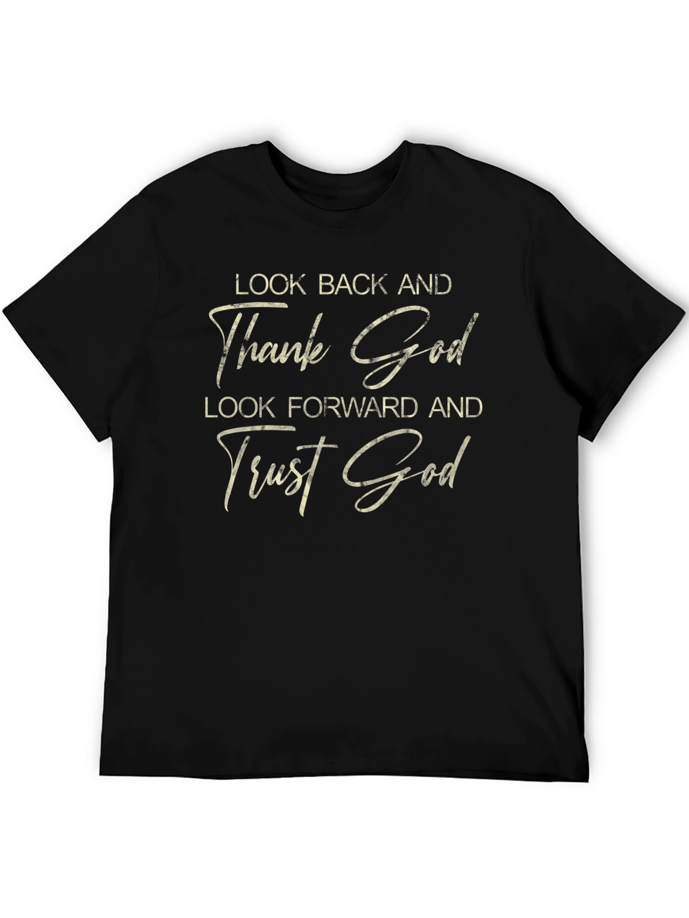 Faith-Based Graphic Tee: Thank & Trust God
