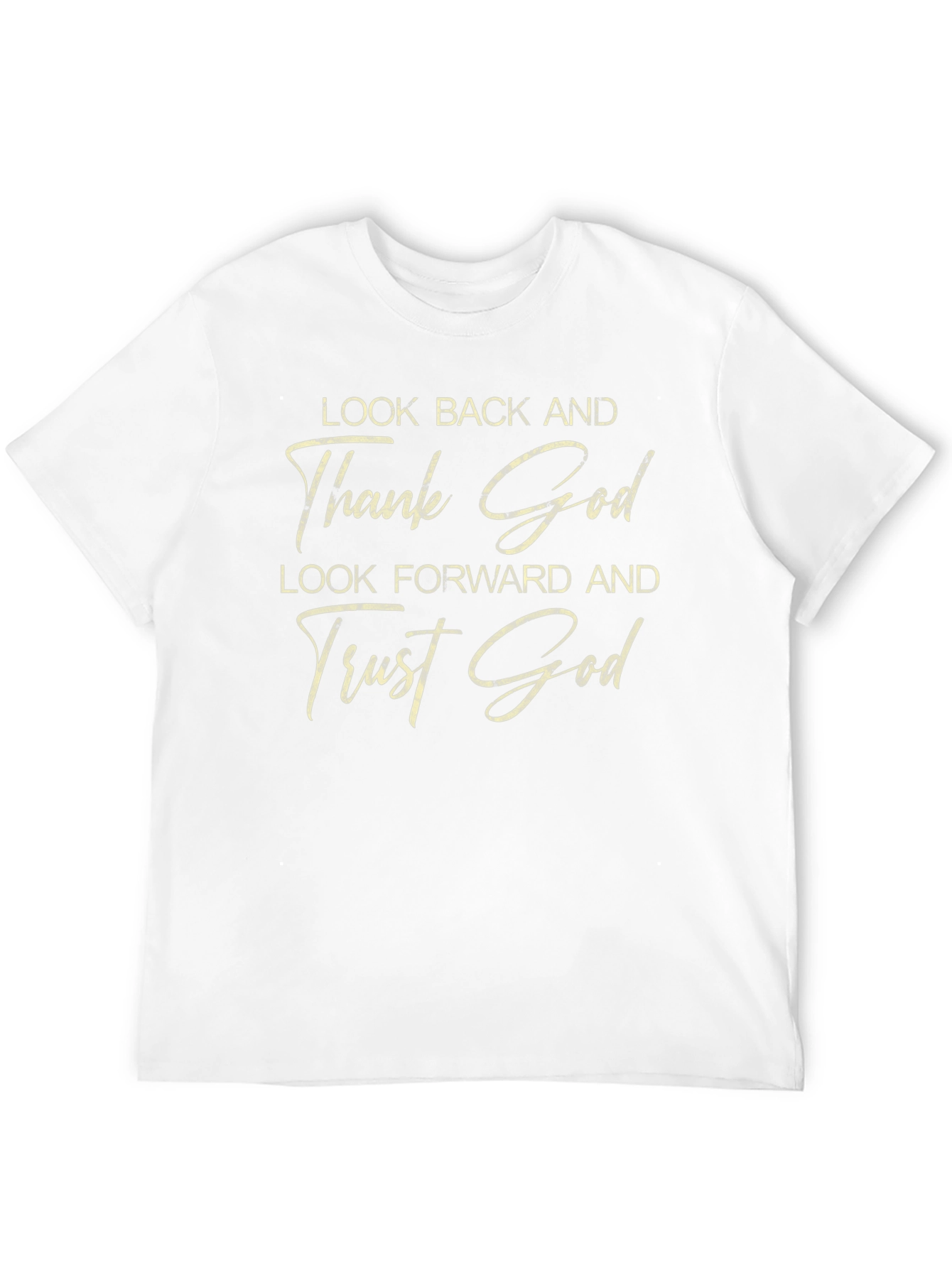 Faith-Based Graphic Tee: Thank & Trust God