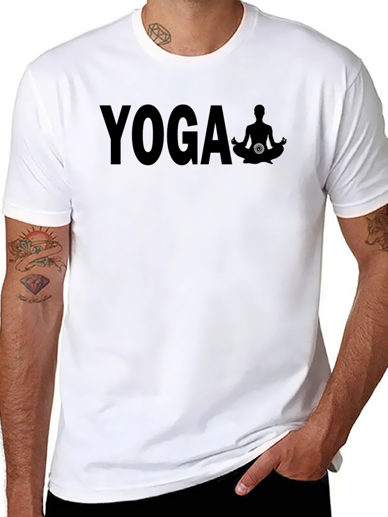 Yoga Graphic Tee - Meditate in Style!