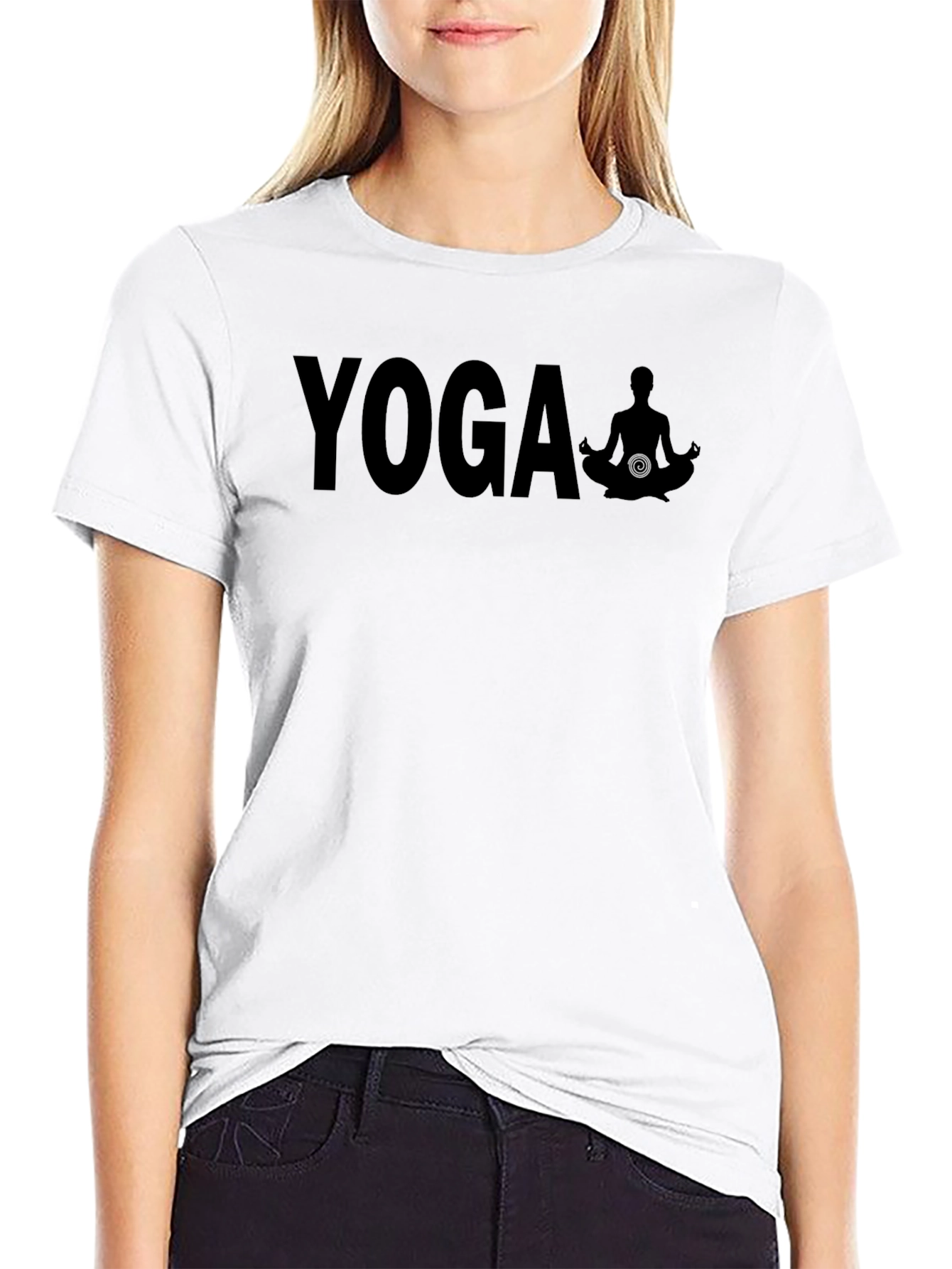 Yoga Graphic Tee - Meditate in Style!