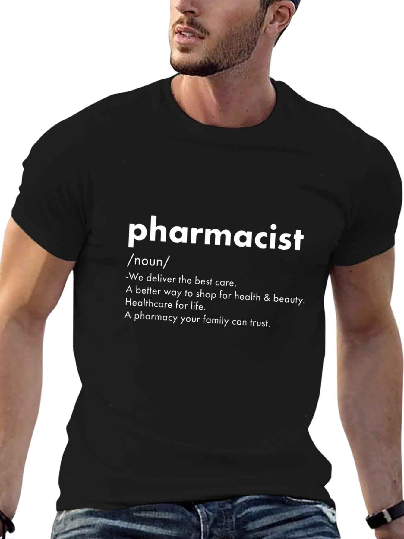Pharmacist Definition Black T-Shirt