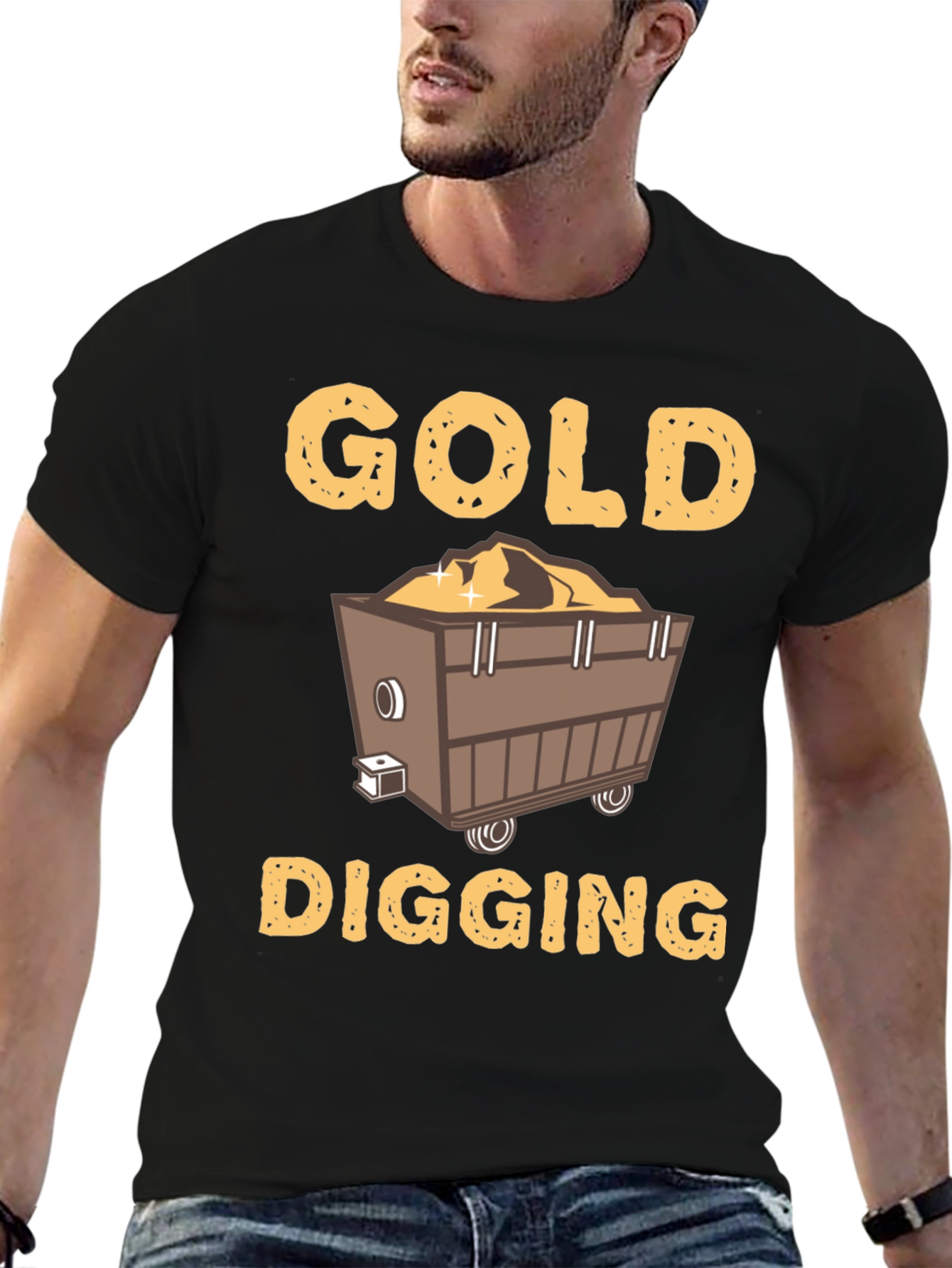 Gold Digging Funny T-Shirt