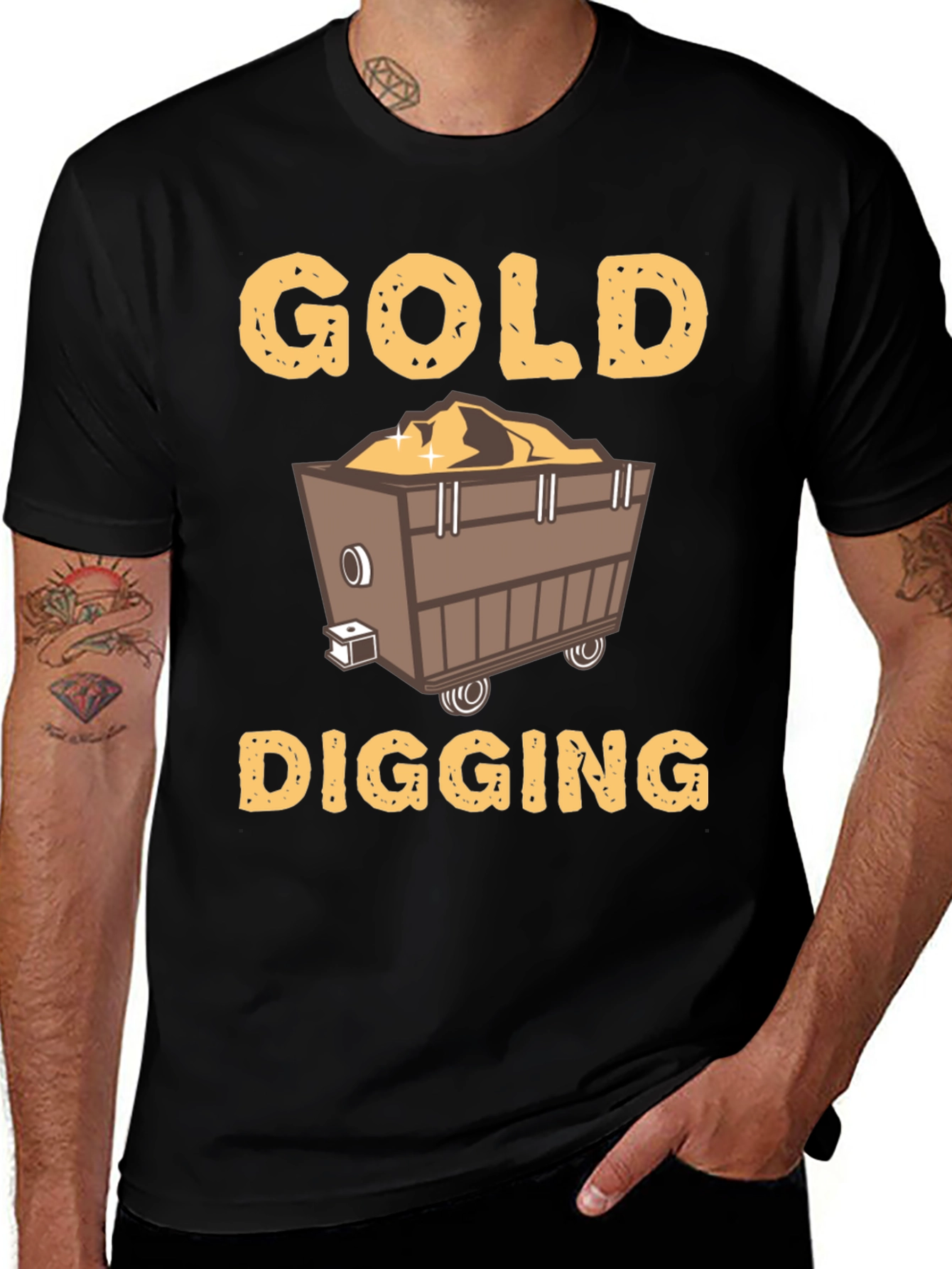 Gold Digging Funny T-Shirt