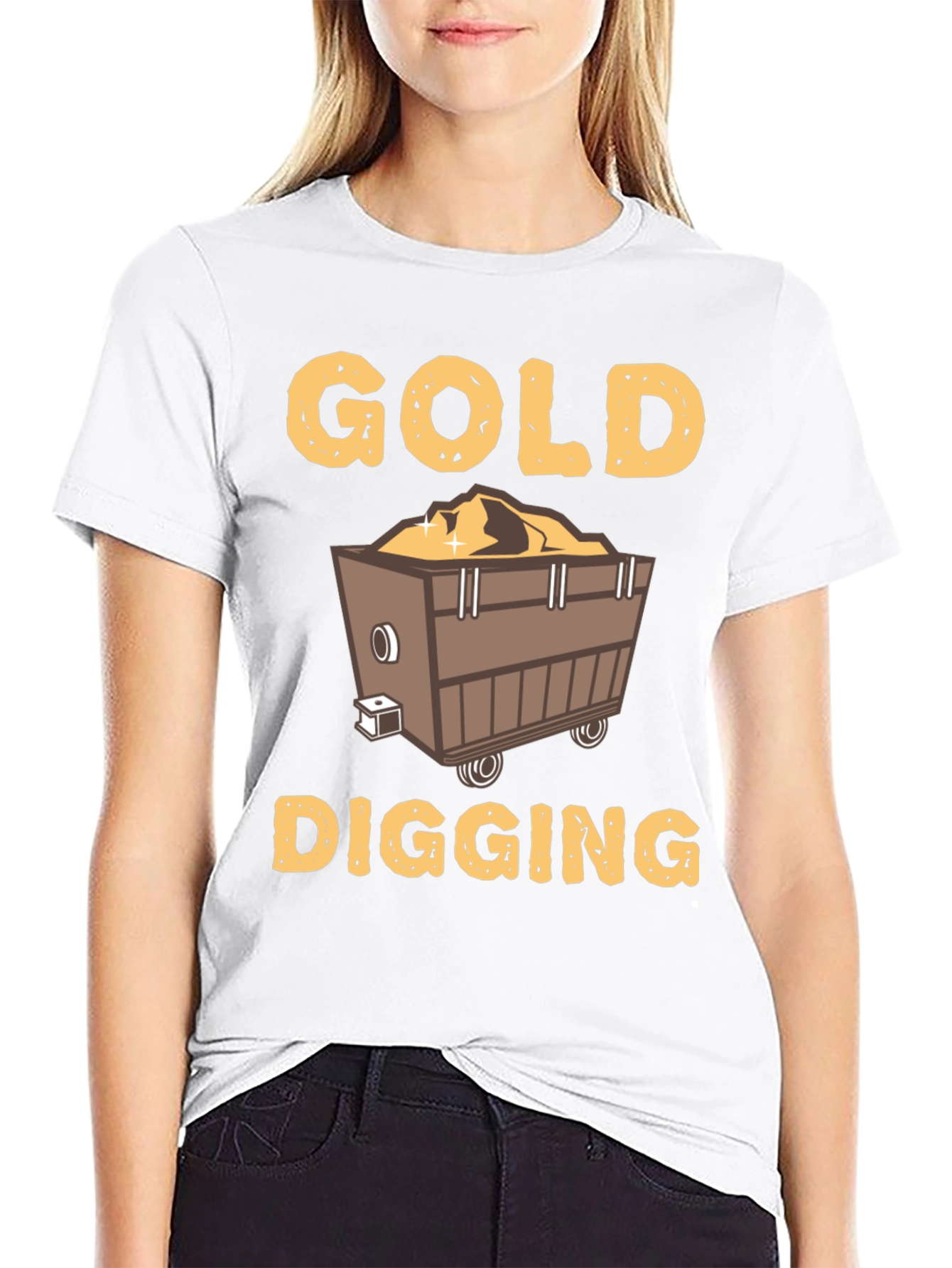 Gold Digging Funny T-Shirt