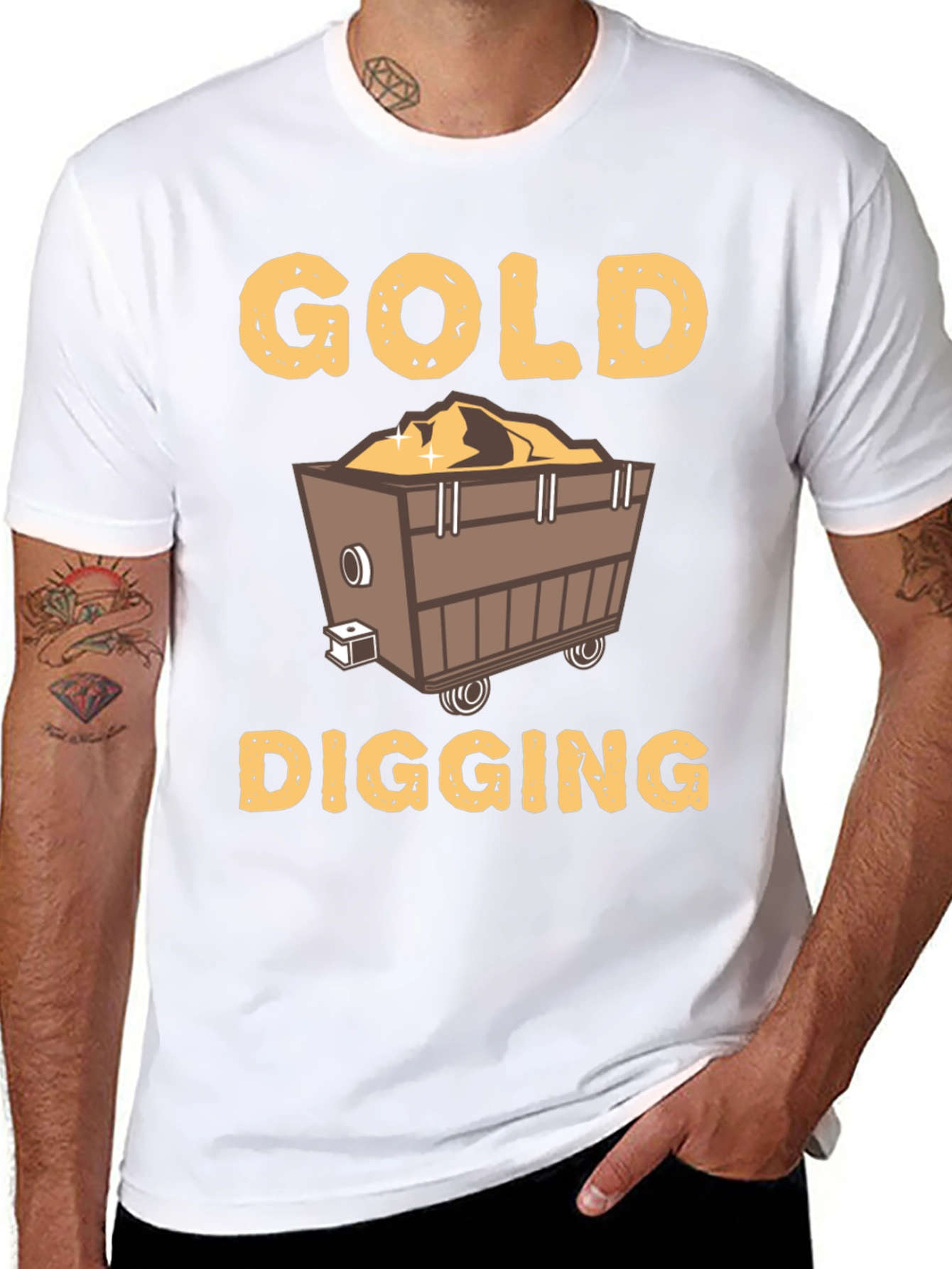 Gold Digging Funny T-Shirt
