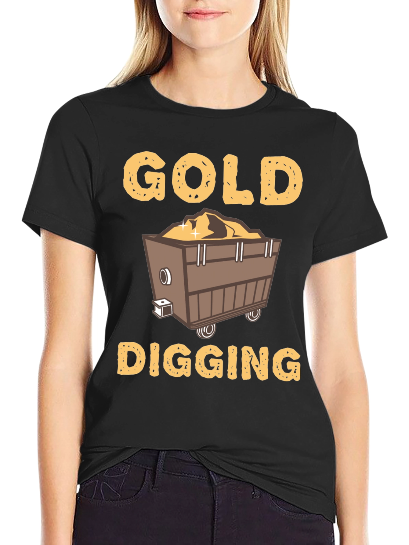 Gold Digging Funny T-Shirt