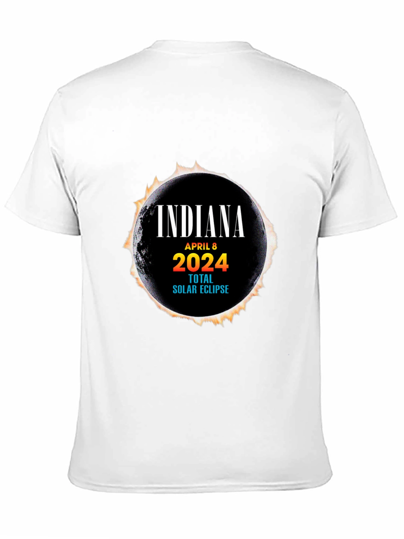 Indiana April 8 2024 Total Solar Eclipse T-Shirt
