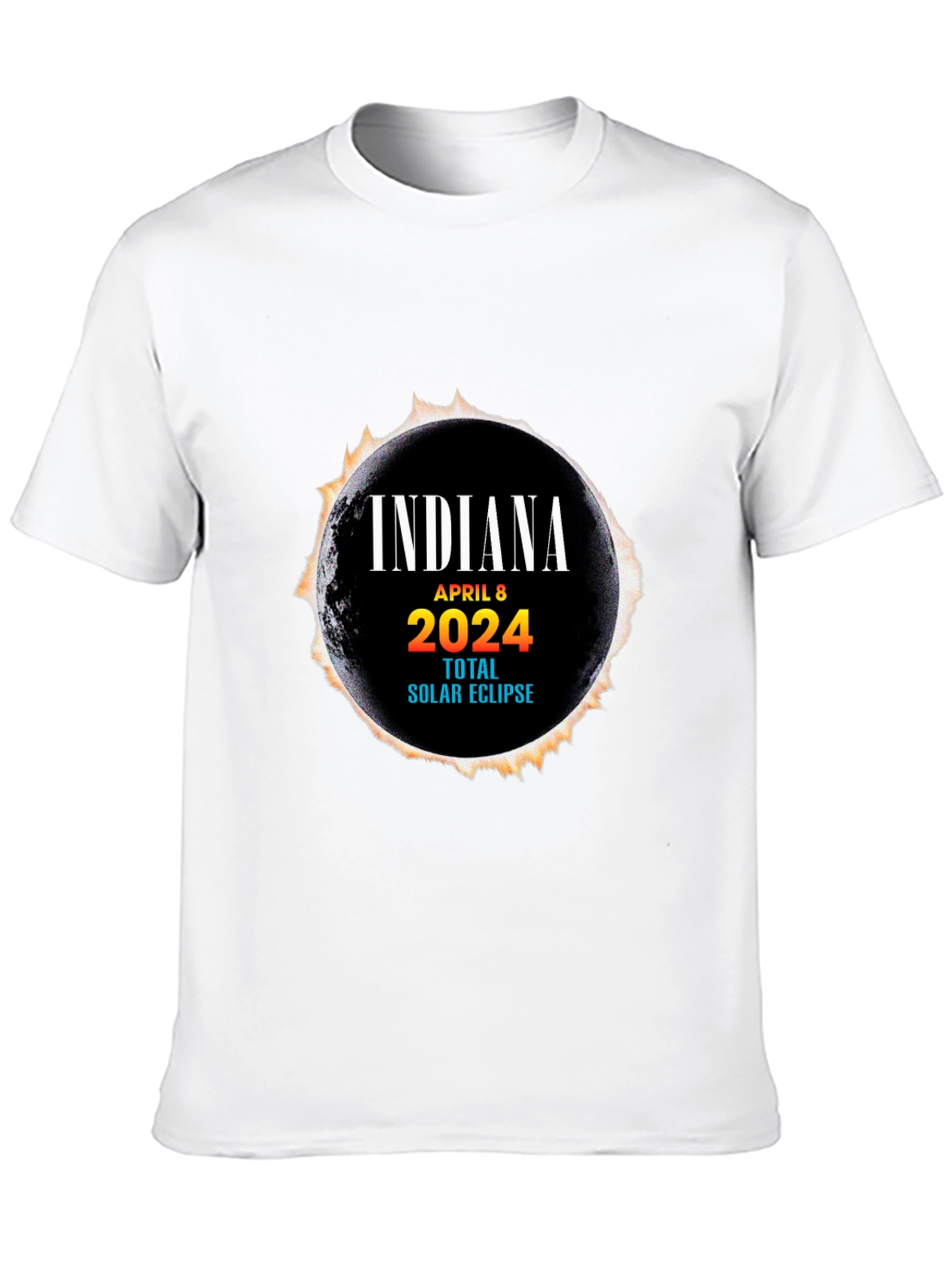 Indiana April 8 2024 Total Solar Eclipse T-Shirt