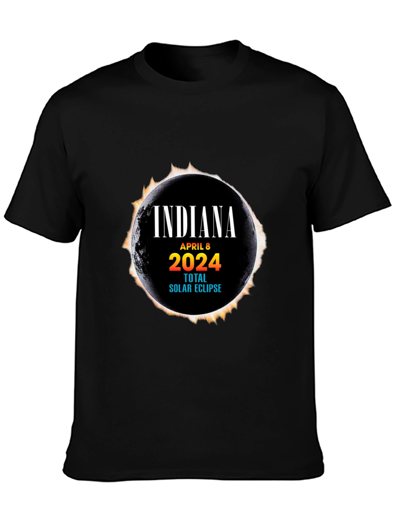 Indiana April 8 2024 Total Solar Eclipse T-Shirt