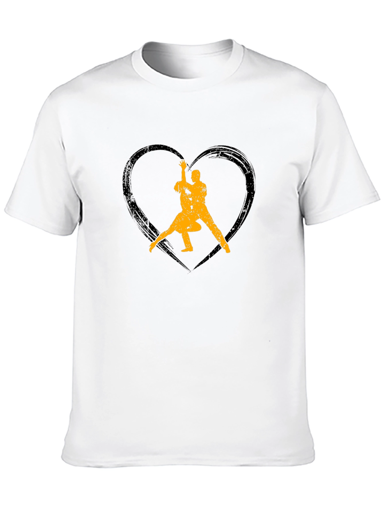 Tango Heart Graphic Tee - Black