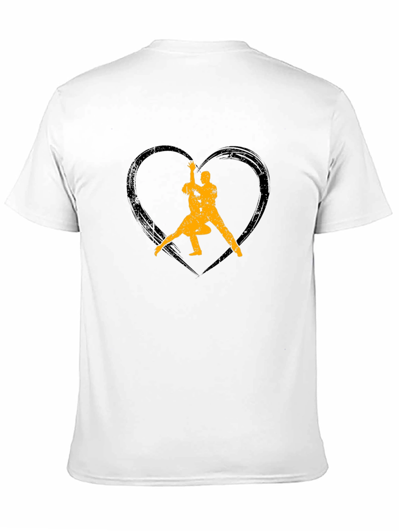 Tango Heart Graphic Tee - Black