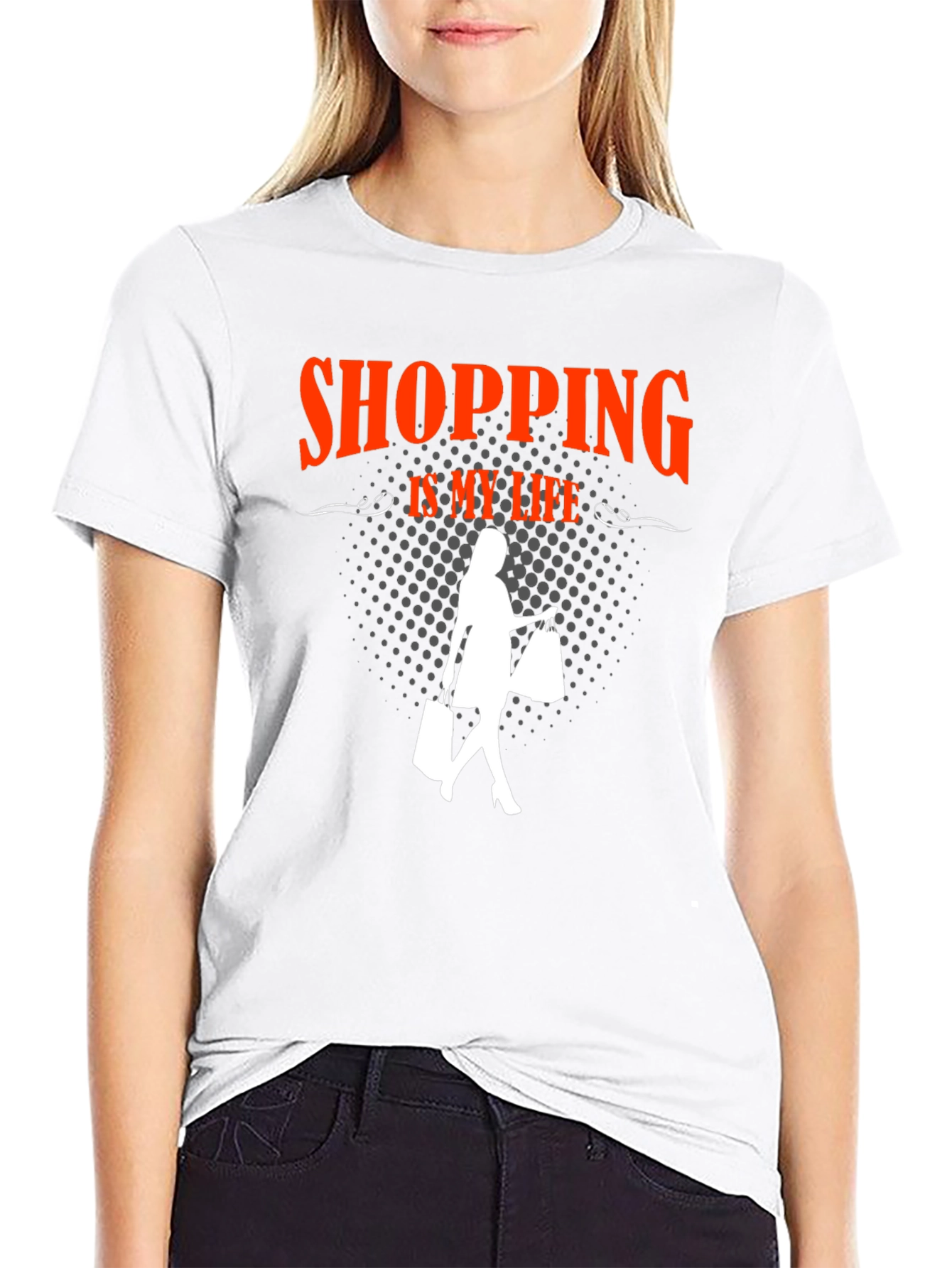 Shopping is My Life Graphic T-Shirt