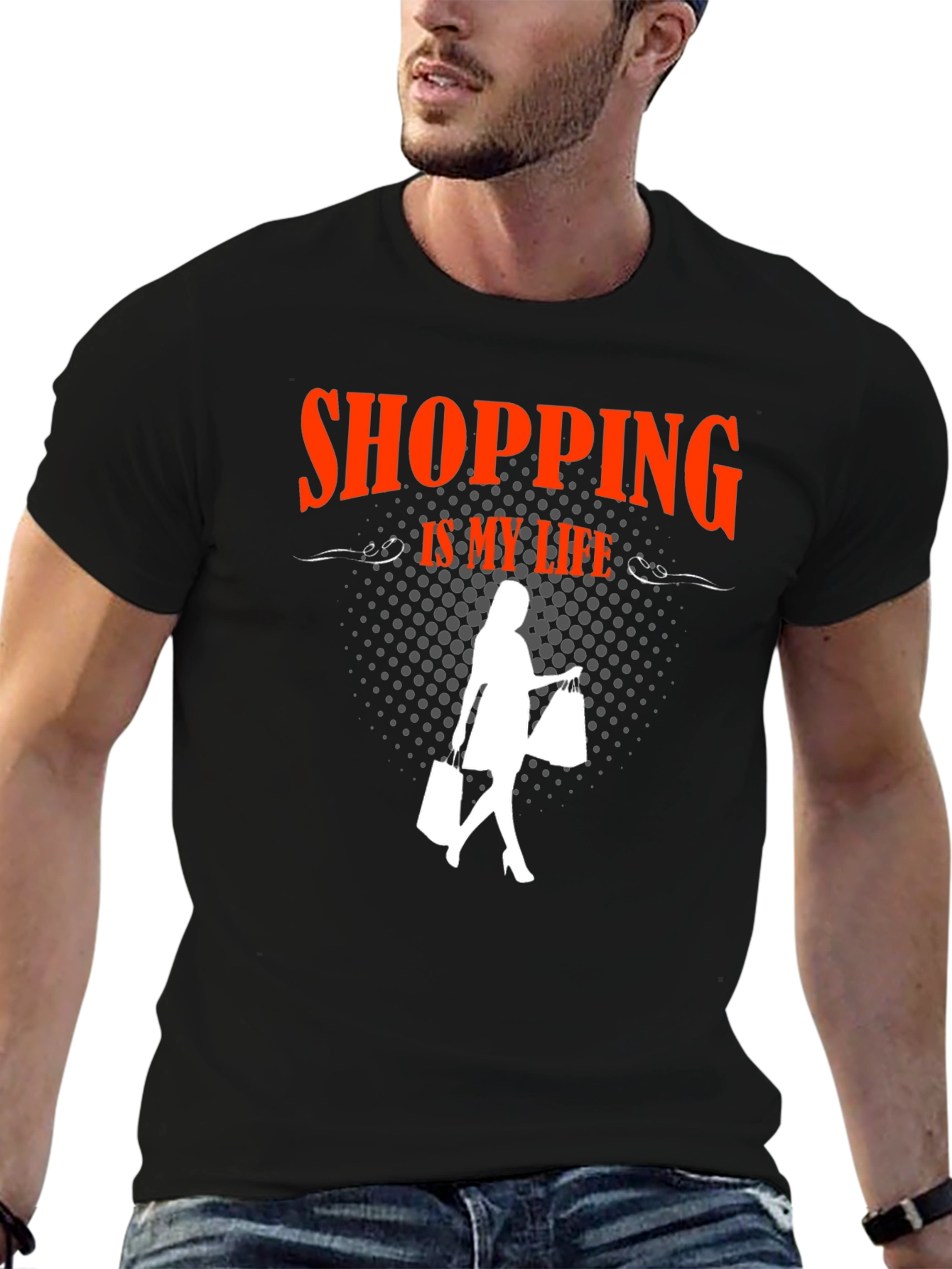 Shopping is My Life Graphic T-Shirt