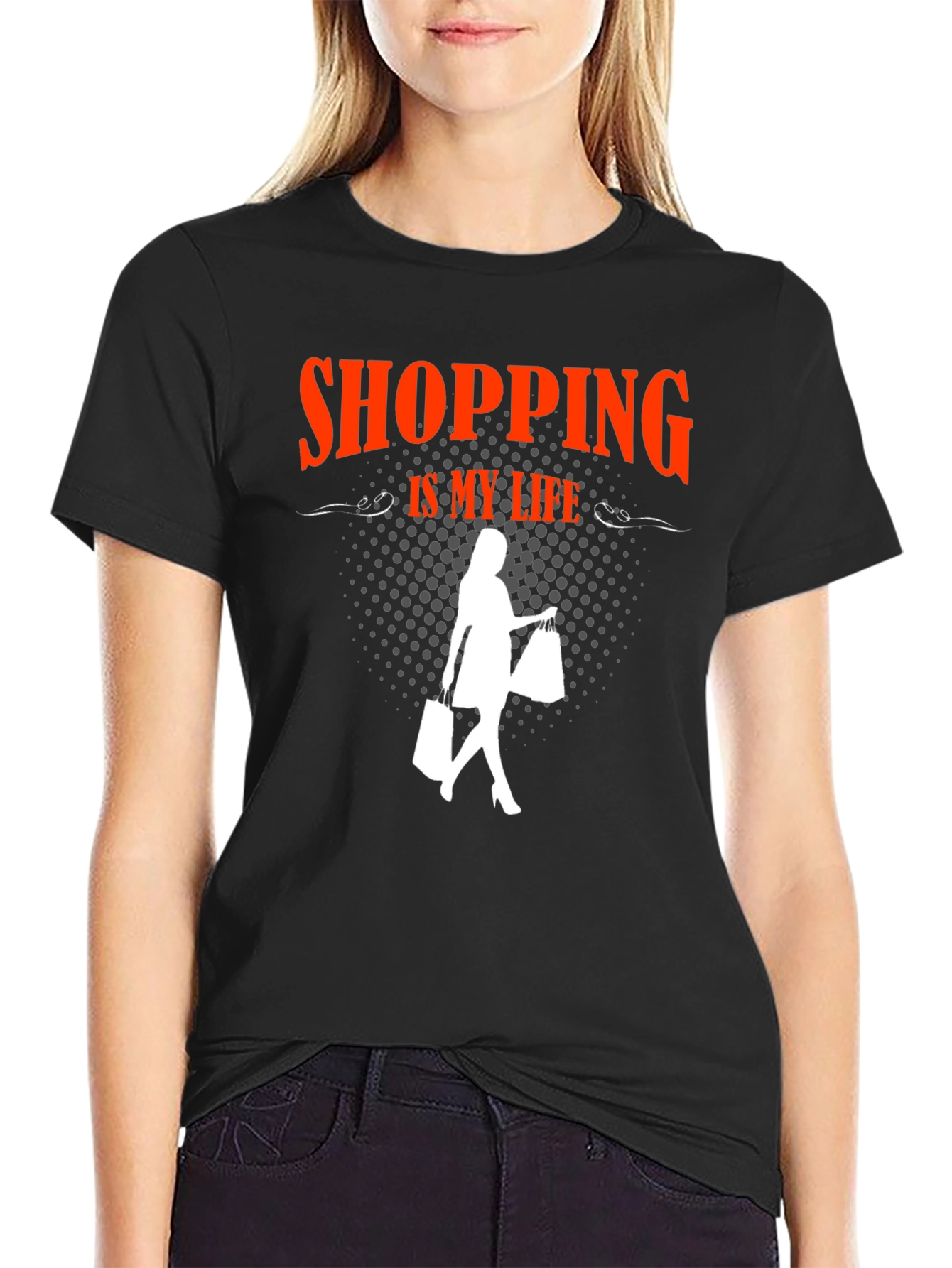Shopping is My Life Graphic T-Shirt