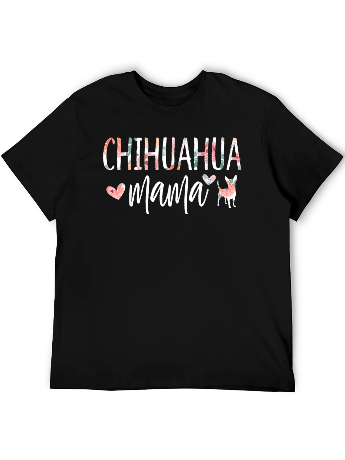 Chihuahua Mama Floral Graphic Tee