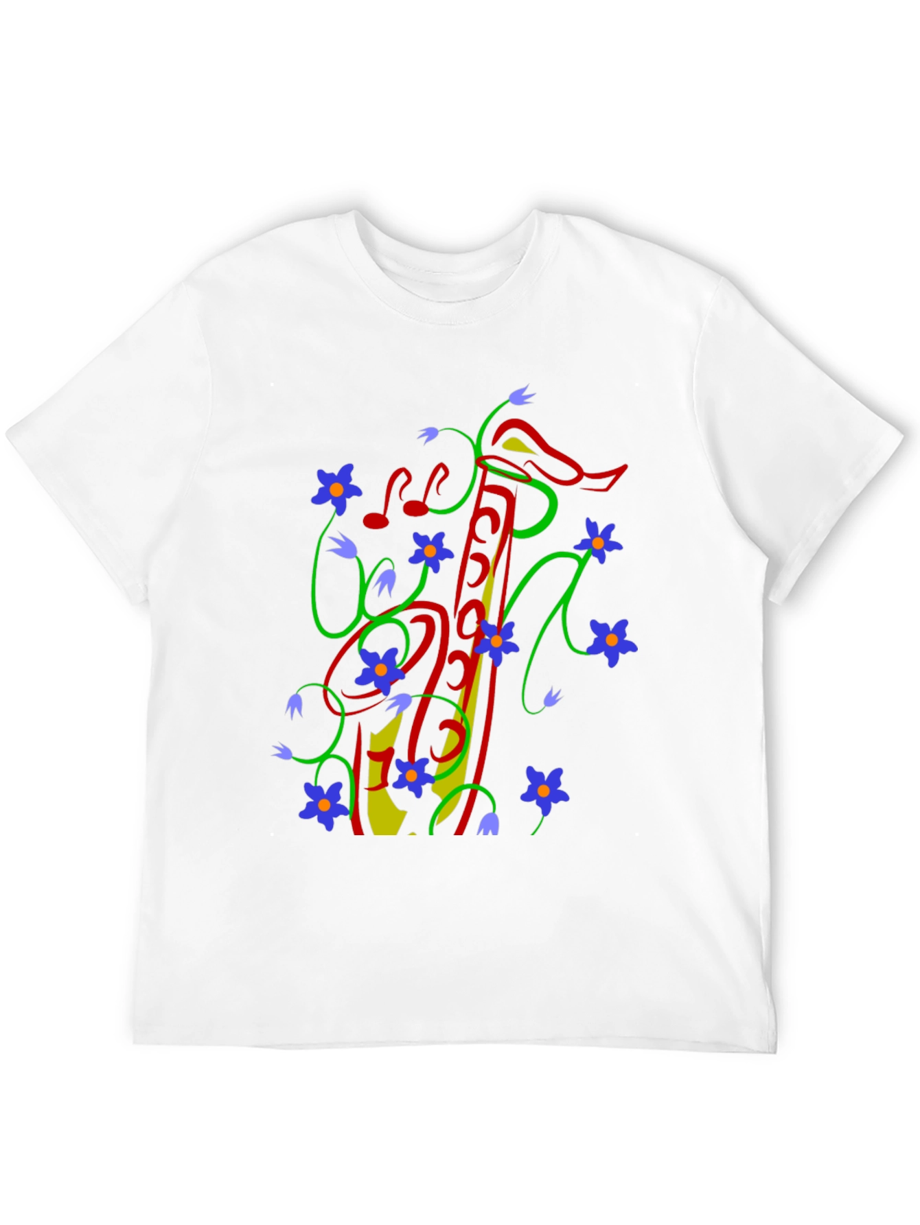 Musical Flowers Tee