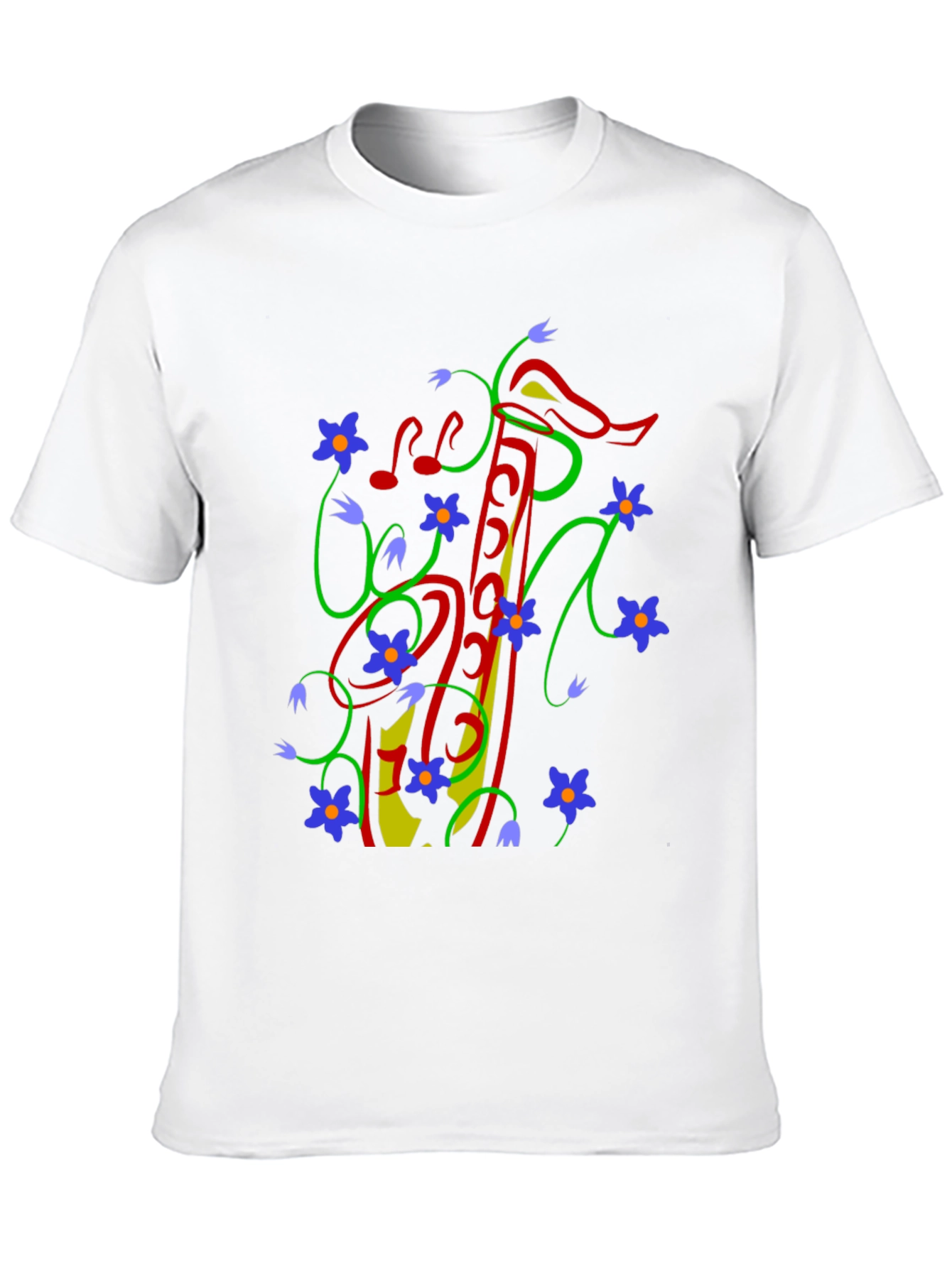 Musical Flowers Tee