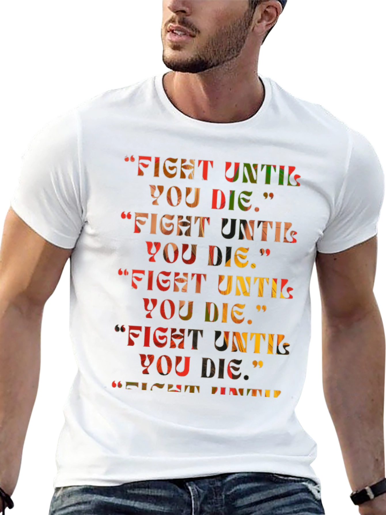 Fight Until You Die Graphic Tee