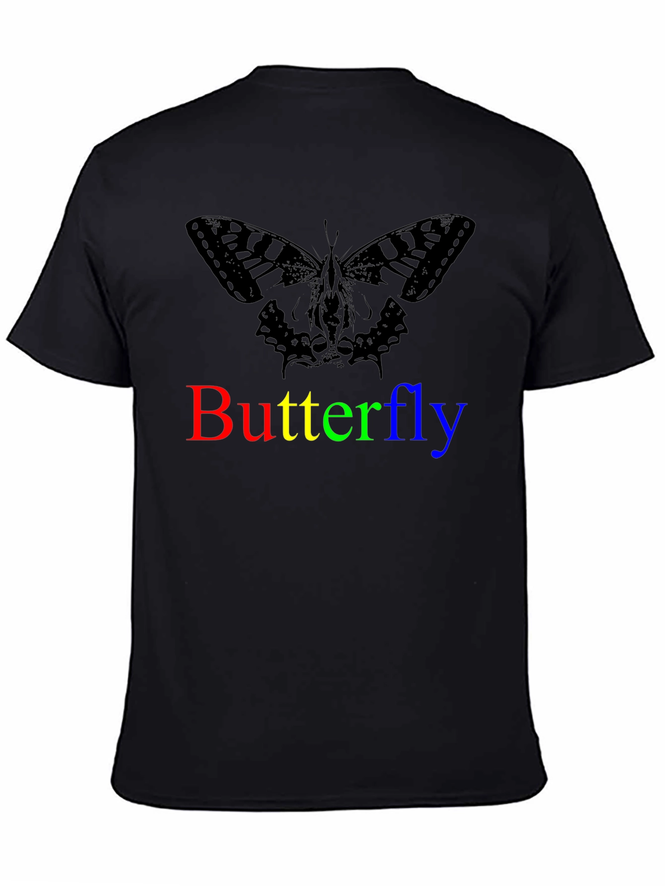 Butterfly Graphic Print T-Shirt
