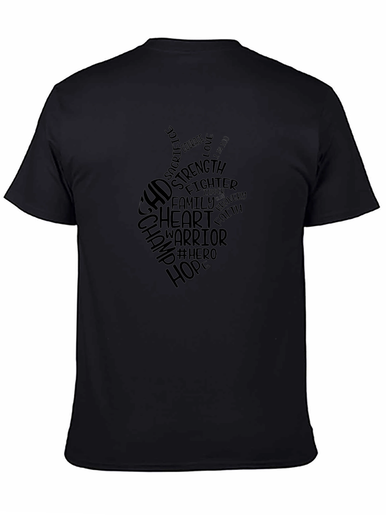 Inspirational Word Art T-Shirt