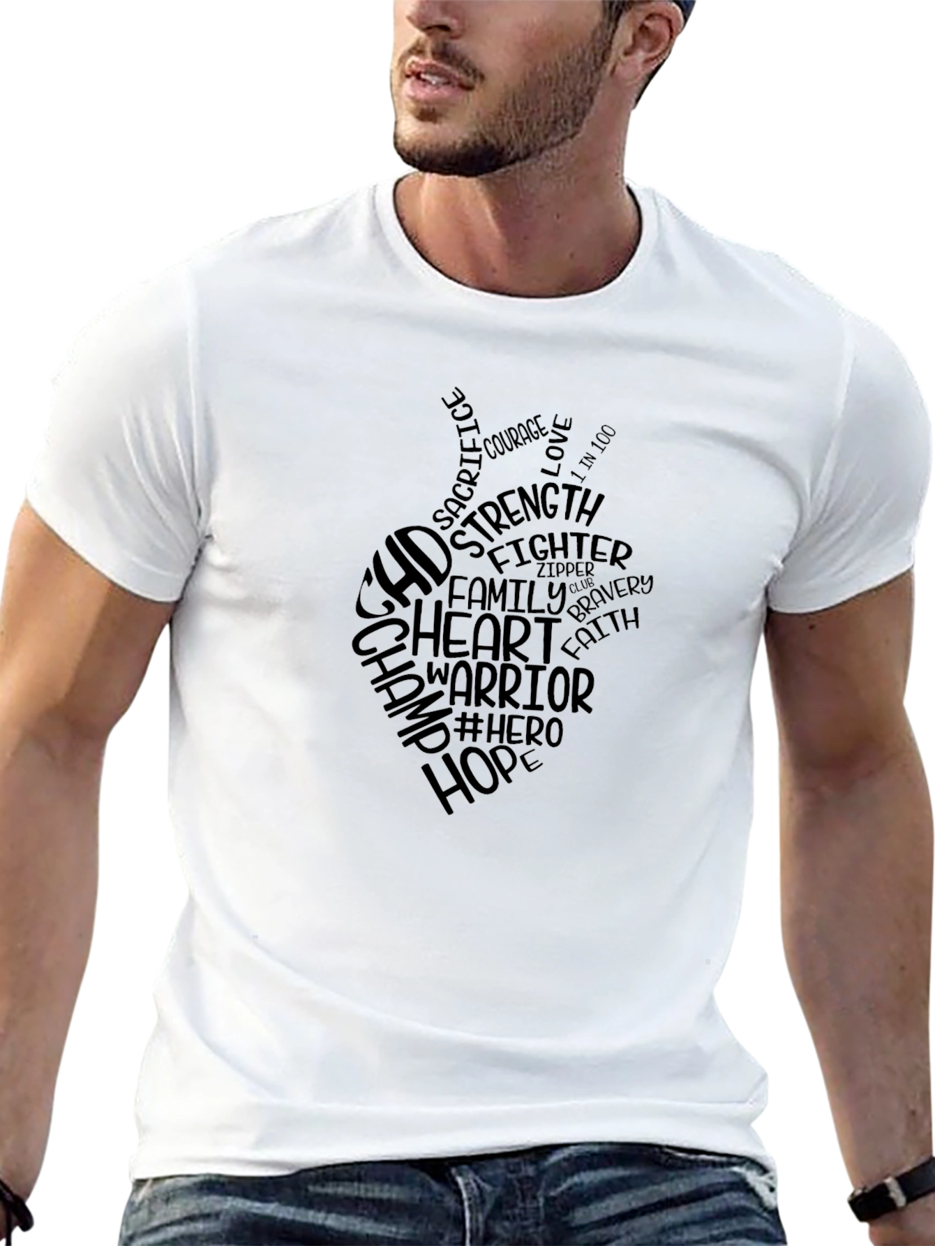 Inspirational Word Art T-Shirt