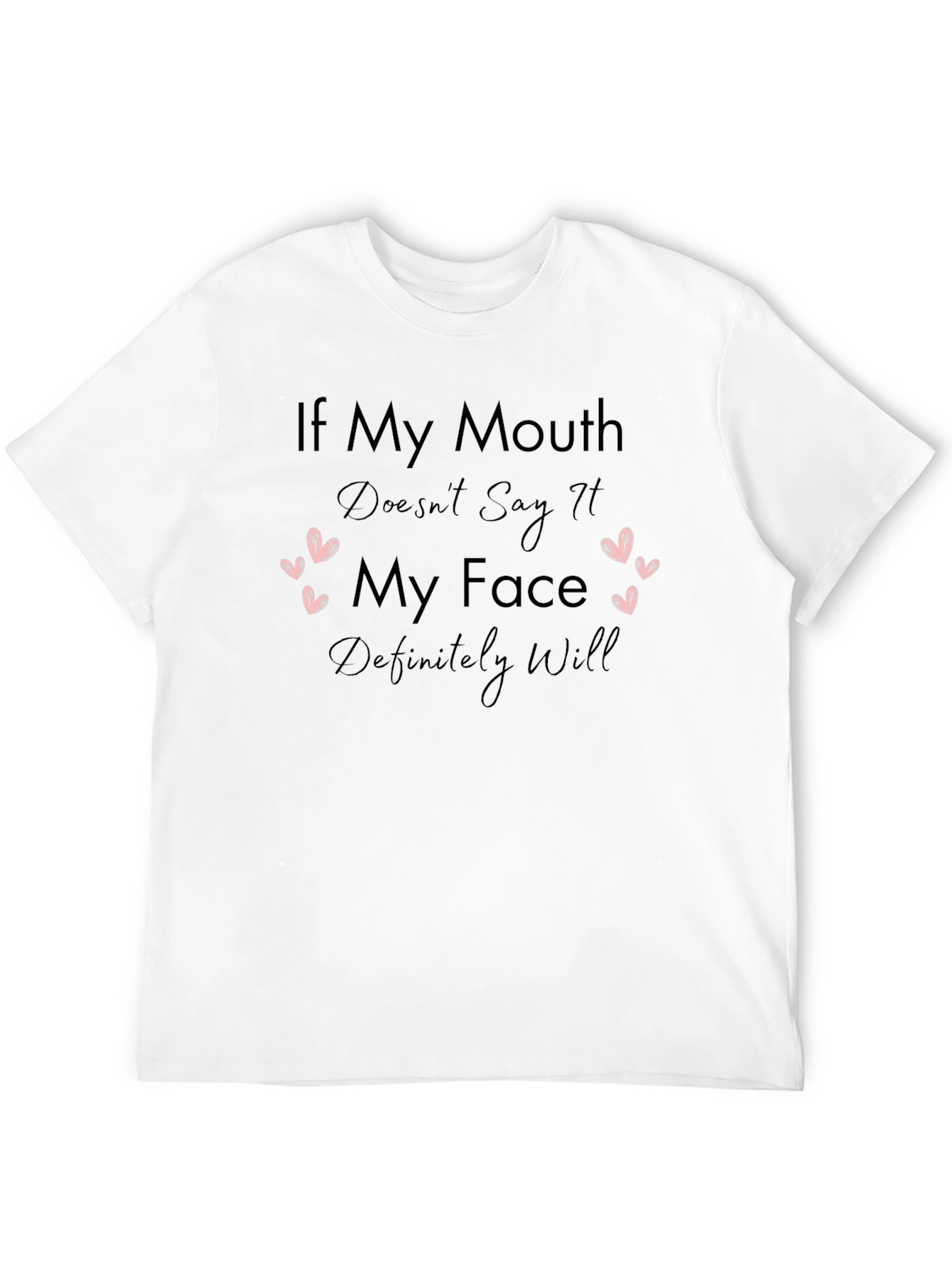 Sarcastic Statement Black T-Shirt