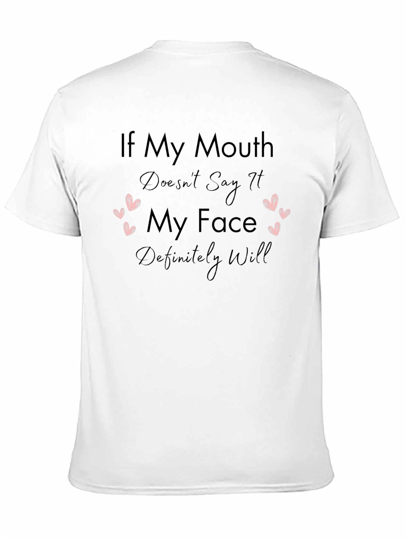 Sarcastic Statement Black T-Shirt