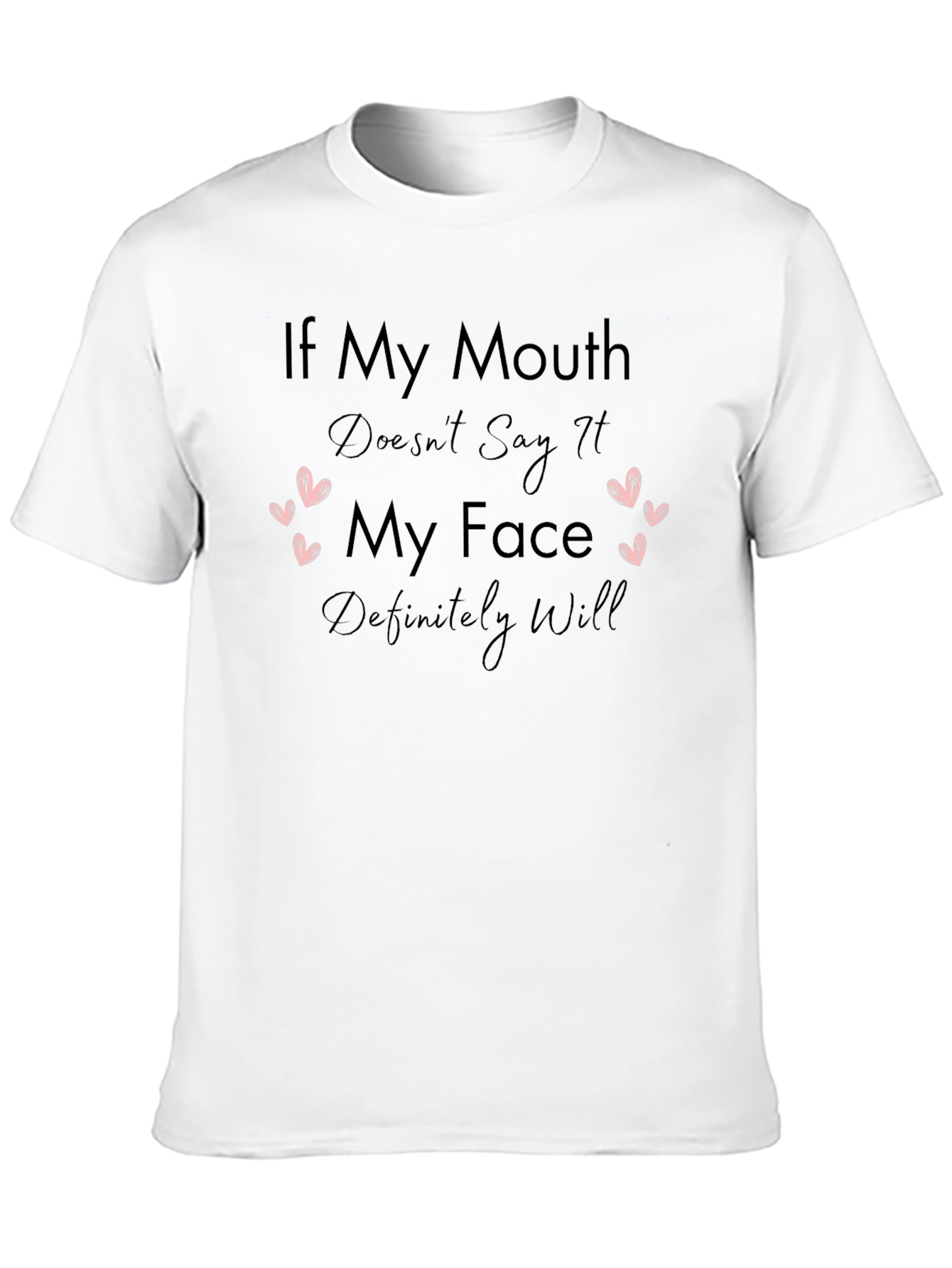 Sarcastic Statement Black T-Shirt