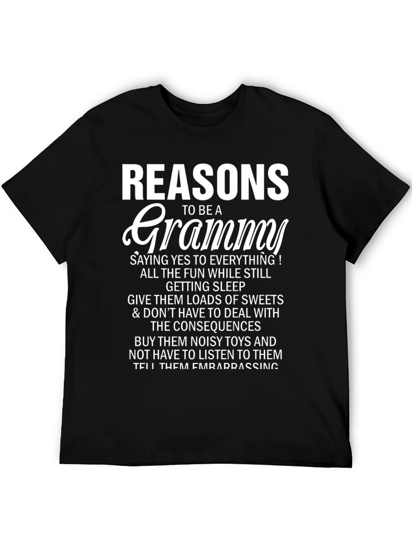 Reasons to be a Grammy T-Shirt