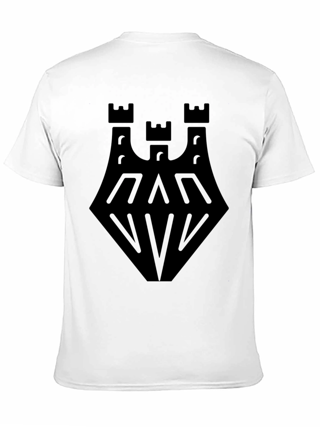 Black Castle Graphic Tee - Mens Modern Fit