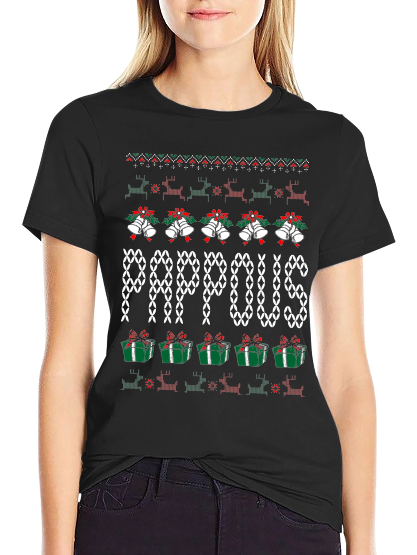 Pappous Ugly Christmas Sweater T-Shirt