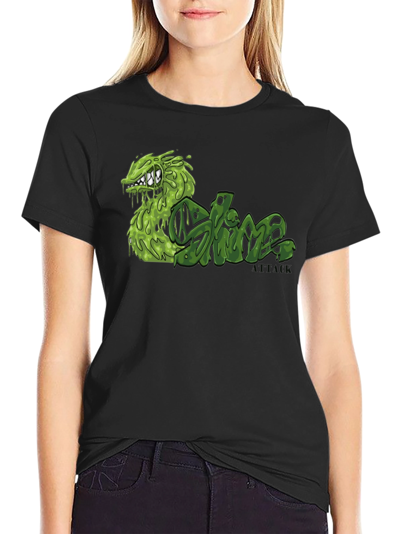 Slime Monster Graphic T-Shirt - Cool & Edgy Style