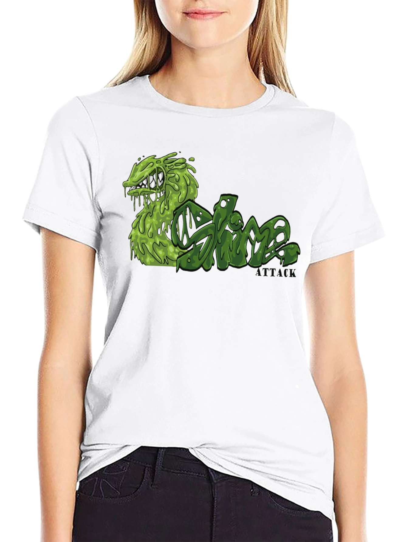 Slime Monster Graphic T-Shirt - Cool & Edgy Style