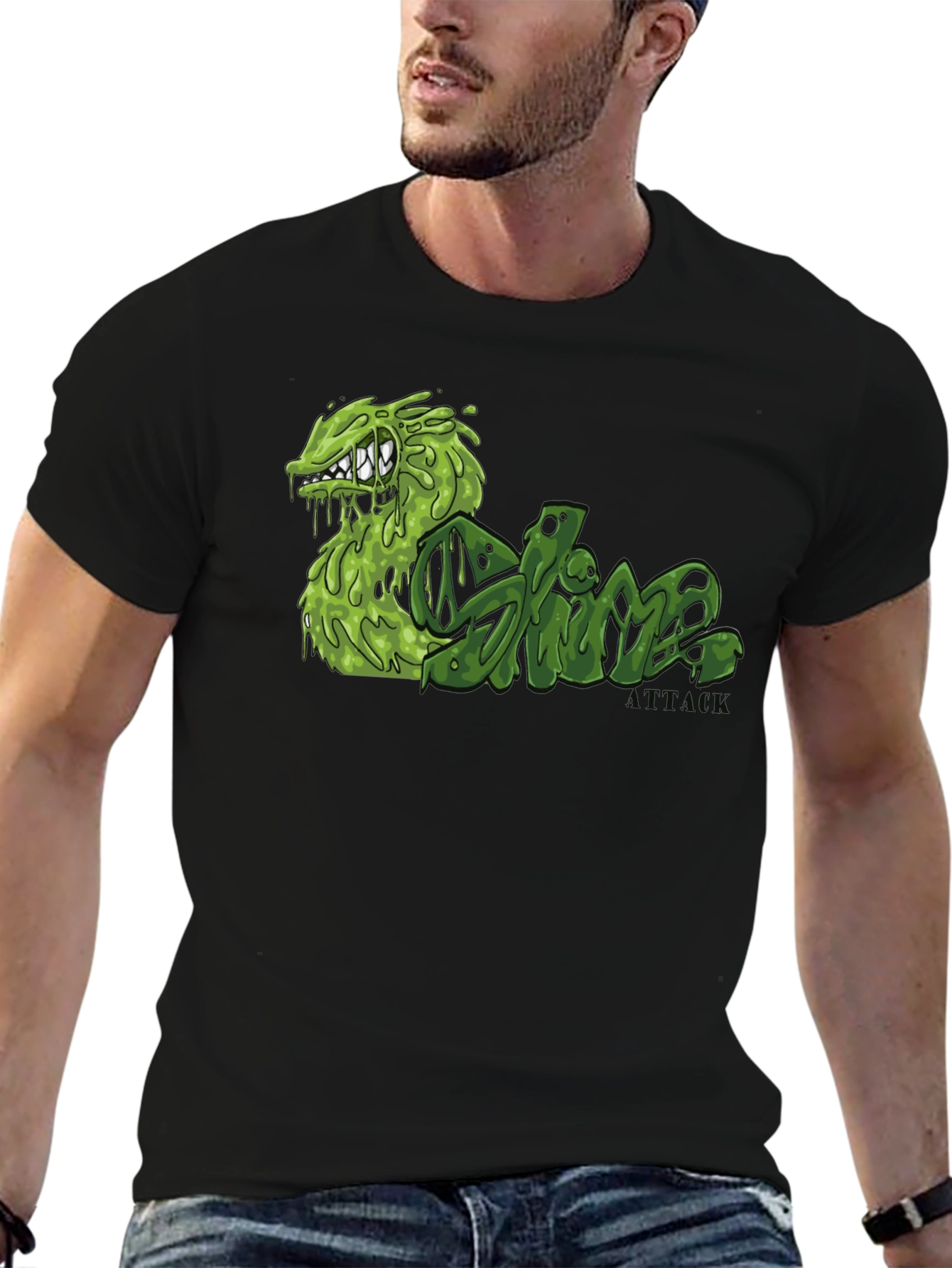 Slime Monster Graphic T-Shirt - Cool & Edgy Style