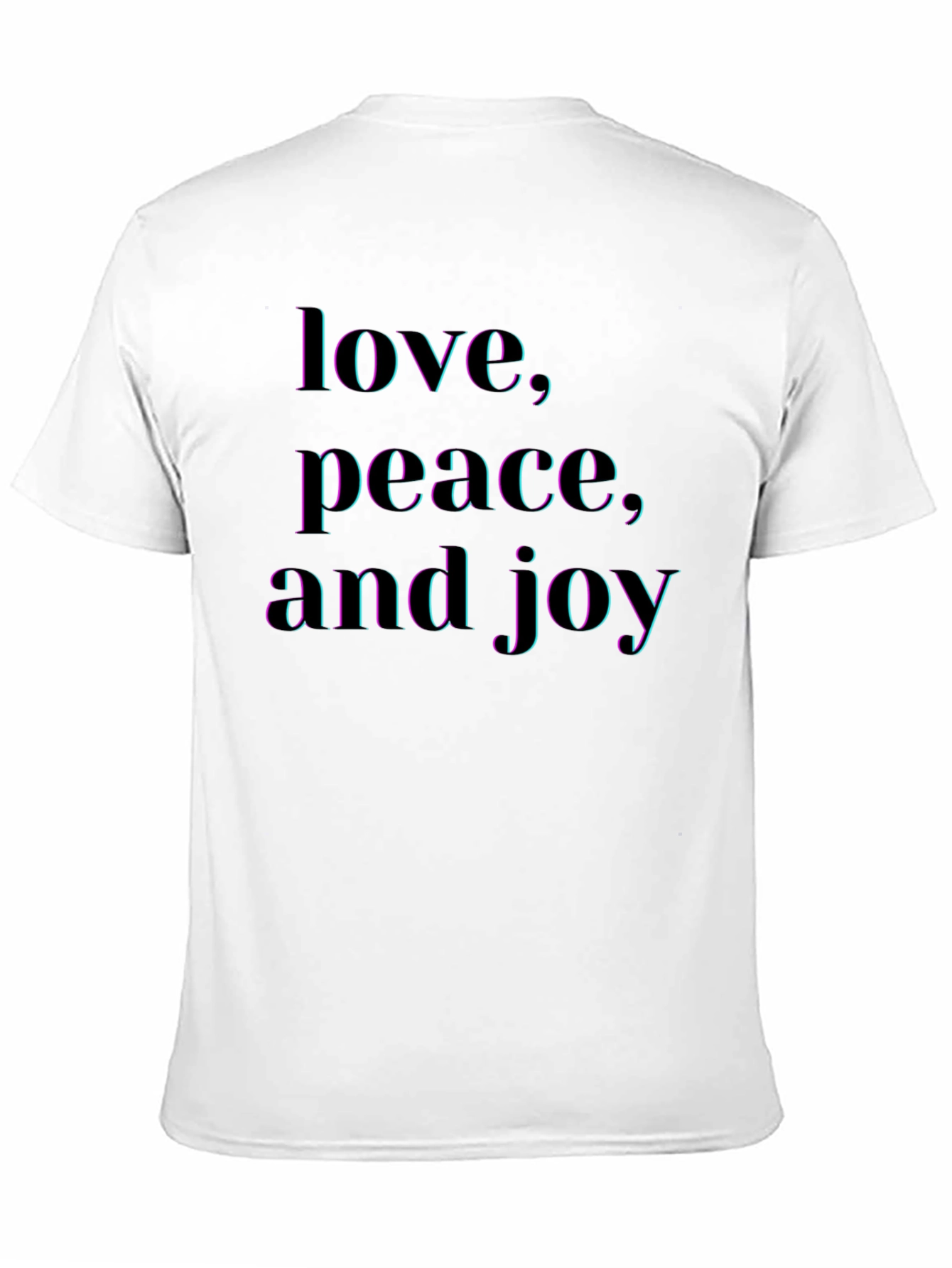 Love Peace Joy T-Shirt - Stylish & Comfortable